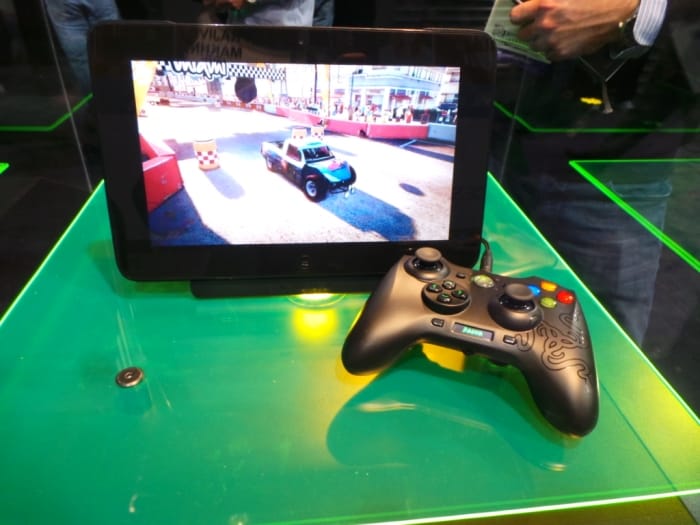 The world's first gaming Tablet designed for PC games. (Image credit: Rajiv Makhni)