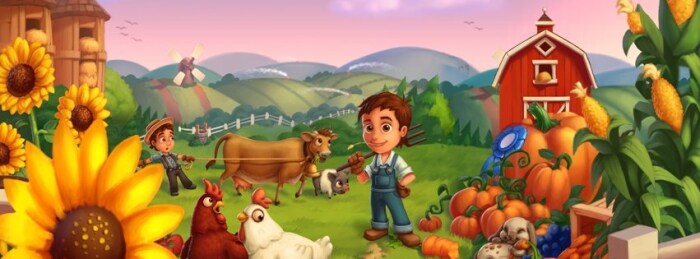 FarmVille 2 (by Zynga, on Facebook.com) - Being a farmer is still glamorous on the social network. The task at hand is to grow and harvest crops, raise animals, and craft treats on your very own lifelike 3D farm. You can also take some help from your friends to manage all this.