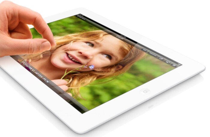 The third generation iPad, (aka new iPad) boasts of Retina display. It comes with 16, 32, 64GB internal storage options and 1GB RAM. The new iPad has a 5-megapixel camera.