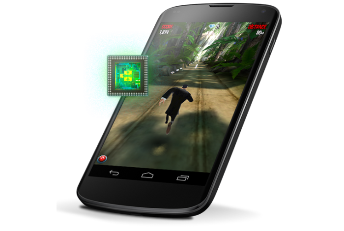 The Nexus 4 is manufactured by LG. Nexus 4 is powered by the latest Android 4.2 Jelly Bean OS. The Nexus 4 sports a 4.7-inch True-HD IPS display coated with Corning Gorilla Glass 2. It has a 1280x768 pixel resolution.