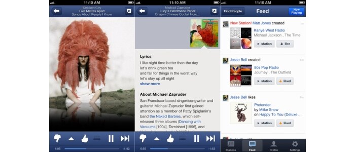 #6 Pandora Radio - Pandora Radio is free personalized radio that only plays music you'll love. Just start with the name of one of your favorite artists, songs or classical composers and Pandora will create a custom "station" that plays similar music.
