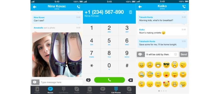 #10 Skype - Say ?hello? to friends and family with an instant message, voice or video call on Skype for free.