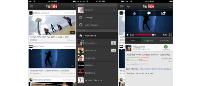 #1 YouTube - Keep up with your favorite YouTube channels and access the world's videos anywhere.