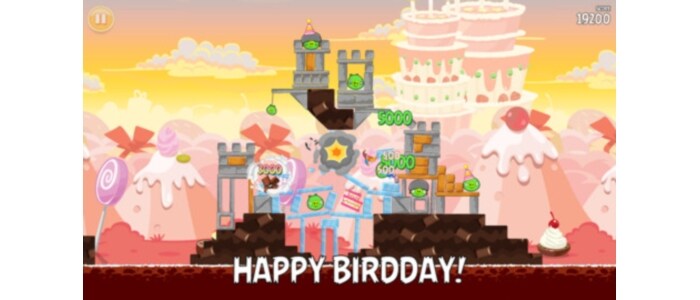 #7 Angry Birds - The survival of the Angry Birds is at stake. Dish out revenge on the greedy pigs who stole their eggs.