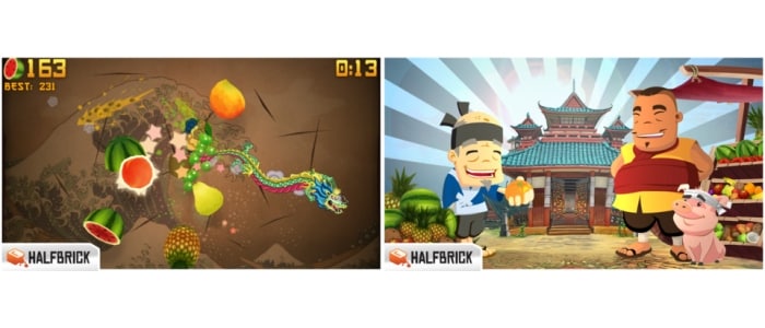#6 Fruit Ninja - Fruit Ninja is a juicy action game, with squishy, splatty and satisfying fruit carnage!