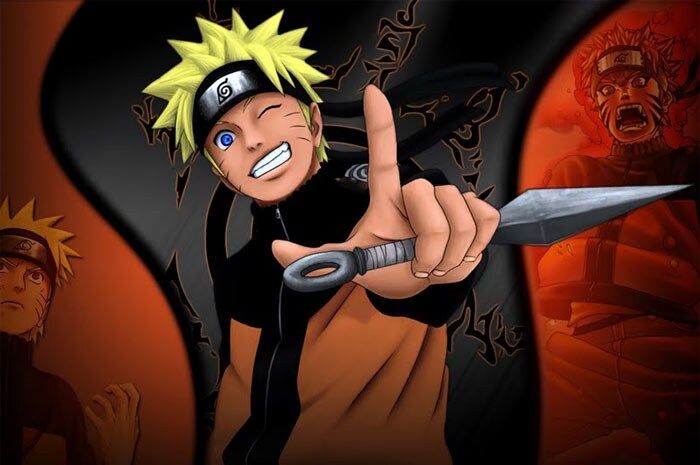 No. 6 is Naruto, a character created for the Japanese art form known as anime.
