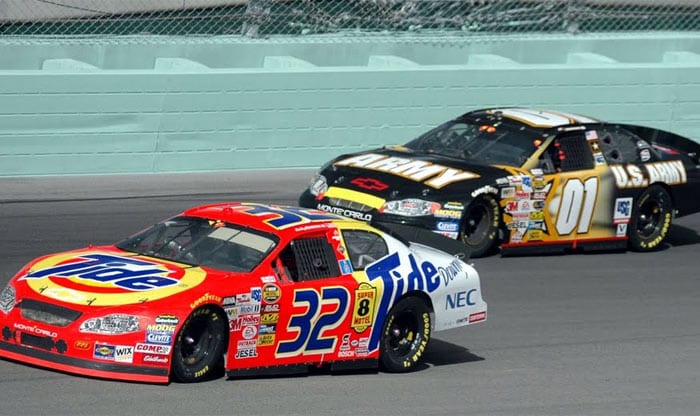 The automobile racing league NASCAR is No. 9.