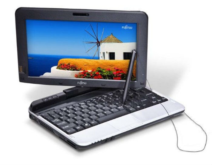 <b>Fujitsu Lifebook T580</b><br><br>
The Lifebook T580 is not your run of the mill transformer PC. While, like other transformers, it features a 10.1-inch multi-touch swiveling display, it boasts of some real horsepower in the form of the Intel Core i3 and i5 processors. Though it is yet another device running Windows 7, the extra power in the belly will speed things up for sure. A starting price tag of $1399 might be a bit rough, but for those who want the muscle of a full Windows Laptop and the magic of the tablet form factor, then this is the ultimate combination.