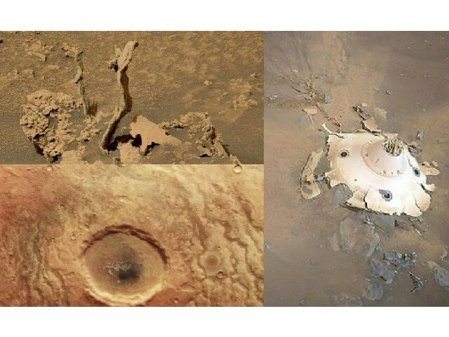 Photo : मंगल ग्रह पर क्रैश हुआ UFO! जानें ऐसी कई तस्‍वीरों का सच