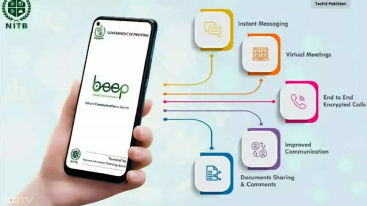 Beep Pakistan ऐप राष्ट्रीय आईटी बोर्ड की देखरेख में स्थानीय सर्वर पर यूजर्स डेटा इकट्ठा करता है। इसका उद्देश्य ऑडियो या वीडियो लीक होने के जोखिमों को खत्म करना है।