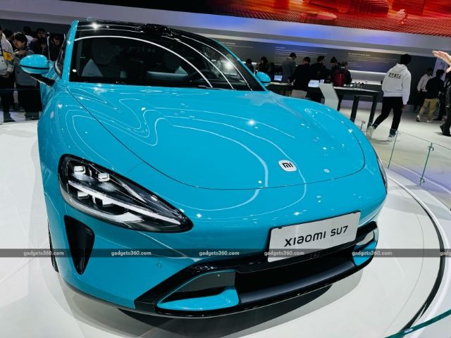 Xiaomi's SU7 Electric Vehicle Showcased at MWC 2024: Here's Your First Look
