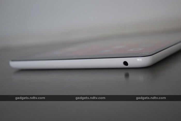 The 3.5mm headset socket is on top.