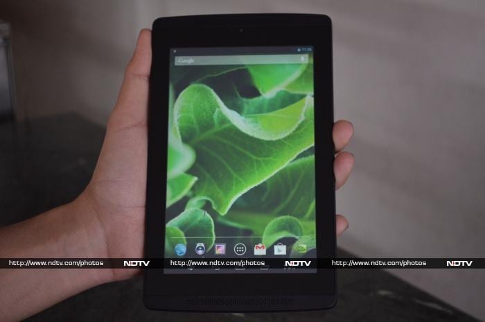 The tablet is powered by 1.8 GHz NVIDIA Tegra 4 processor along with 1GB of RAM.