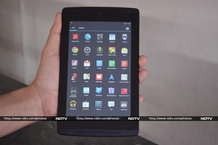 The tablet runs Android 4.2 Jelly Bean.