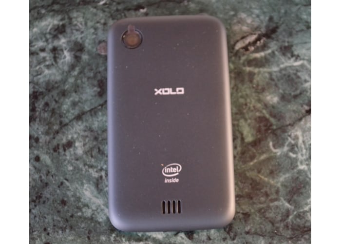 The back has a rubberised finished, which gives a good grip.