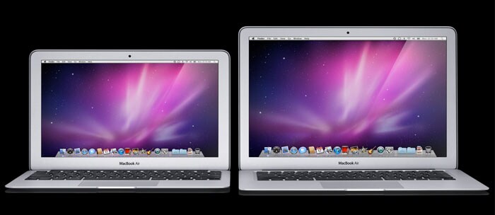 <b>Apple MacBook Air, 11 and 13?: A Joy Forever</b><br><br>

Have you ever seen anything slimmer and more beautiful than the new MacBook Air? This beauty can boot up in 15 seconds and has a full size keyboard along with a multi-touch track pad. With battery life lasting upto 7 hours and a standby time of 30 days, you won't be plugging this baby in the wall very often!