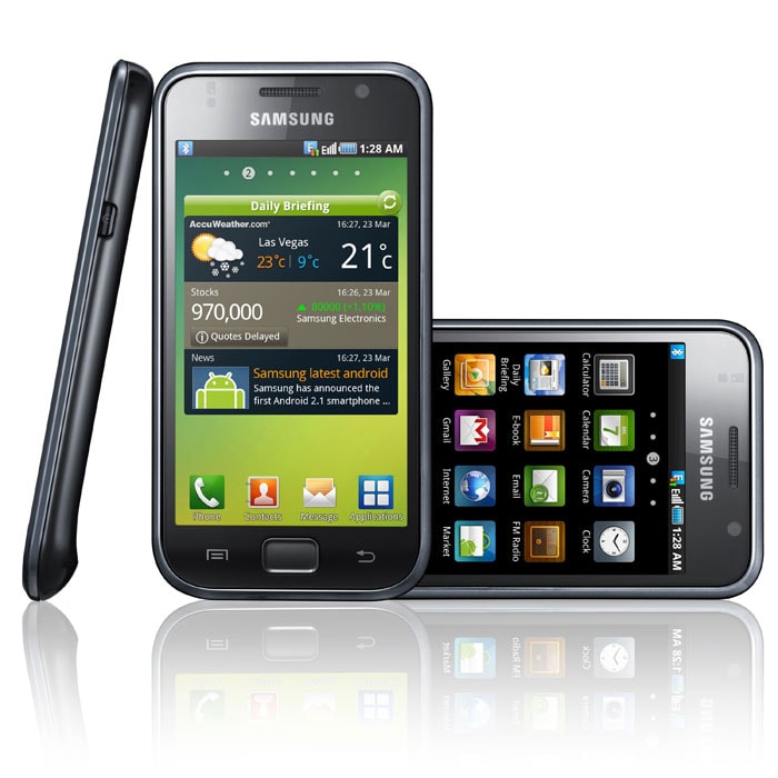 <b>Samsung Galaxy S: Calling Card</b><br><br>
Samsung took an Apple shaped bite out of the gadget world with the Galaxy S, one of the most wanted Android based smartphones. Watch out Apple, here comes the competition