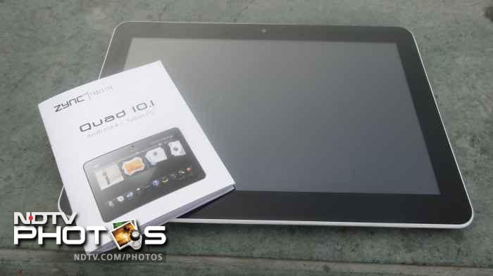 The Zync Quad 10.1 is powered by a 1.5 GHz quad-core processor and a Mali-400 MP4 octa-core GPU, and has 2GB RAM.