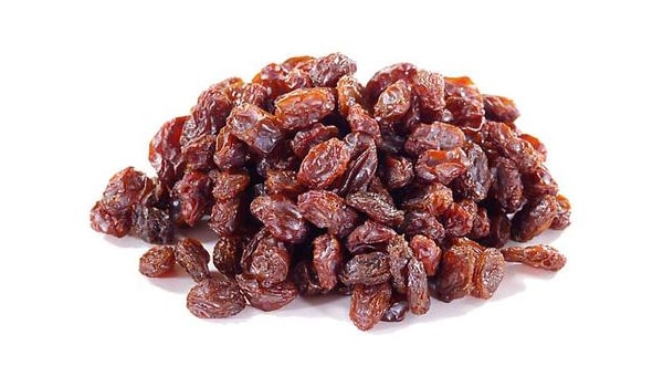 Add dried fruits, such as raisins and prunes, to your diet. They are good sources of iron.