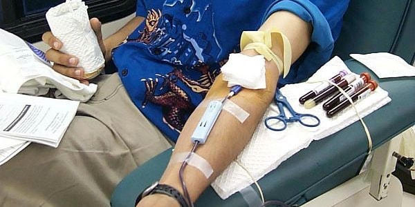 You will not faint or feel uncomfortable after donating blood. This is a common misconception.