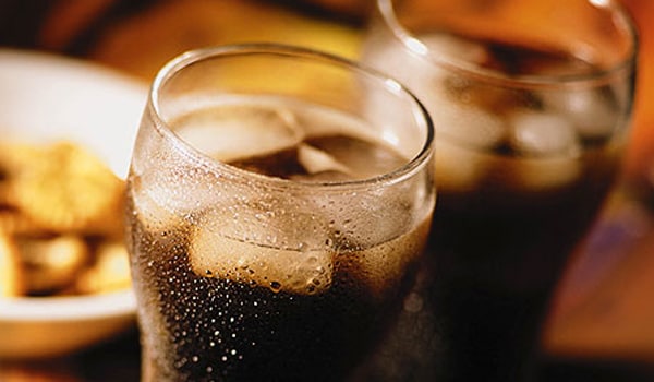 Avoid colas and other carbonated drinks.