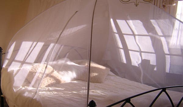 Use mosquito nets at home at night to avoid mosquito bite.