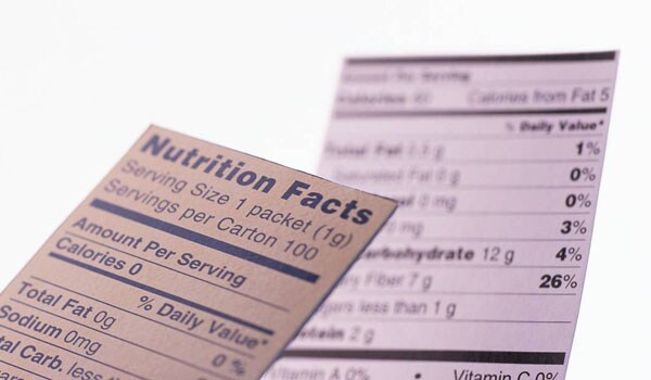 A product labelled with a fat-free claim does not mean that it is low in calories. Similarly a product labelled as low-sugar or low-carb does not mean it is low in fat or calories. Always read the nutrition label on the packaging.