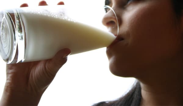 Drink at least 2 glasses of milk each day. You can replace tea/coffee with a glass of milk.