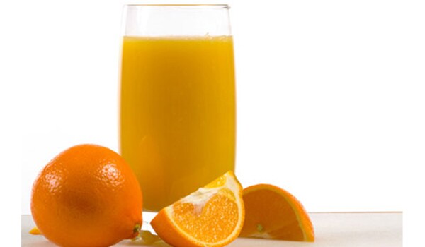 Drink lots of fruit juices, which will help increase your calorie intake.