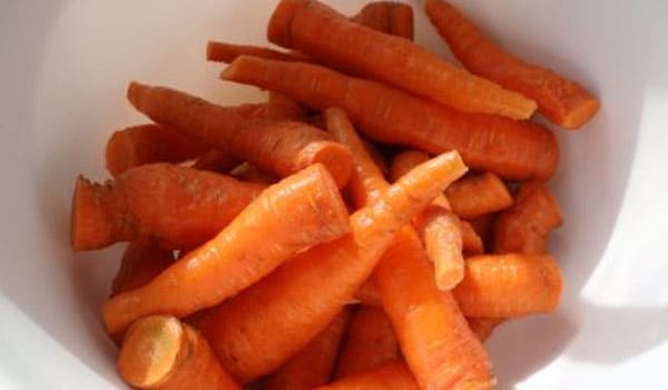 Carrots are an excellent source of vitamin A, which promotes a healthy scalp.
