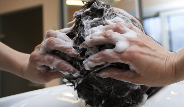 A regular wash gives the required bounce and shine to your hair and keeps dandruff away.