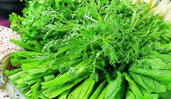 Dark green vegetables like spinach and broccoli are excellent sources of iron, vitamins A and C, which your body needs to produce sebum. Sebum is the oily substance, secreted by your hair follicles, which works as bodys natural hair conditioner.