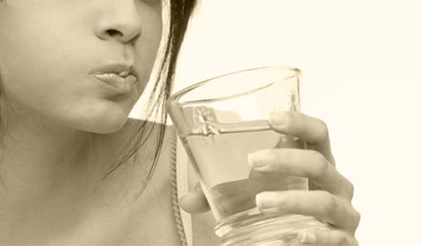 Rinse your mouth frequently during the day to avoid dental problems.