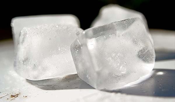 Swallowing a small amount of finely cracked ice can relieve hiccups.
