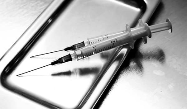 If any extra amount of insulin is sucked in, carefully discard the extra amount outside the bottle. Do NOT inject the insulin back into the bottle.