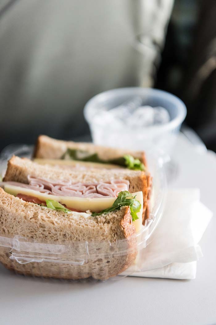 Eat high-protein, low-calorie meals to prevent jet lag.