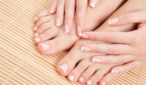 Dry your hands for at least two minutes after washing the dishes, taking a bath/shower etc. You should also dry your toes thoroughly after swimming or showering. Leaving them damp raises the risk of fungal infection.