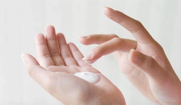 Every night before going to bed, wash your hands thoroughly, wipe them dry with a towel and apply a hand moisturizer.