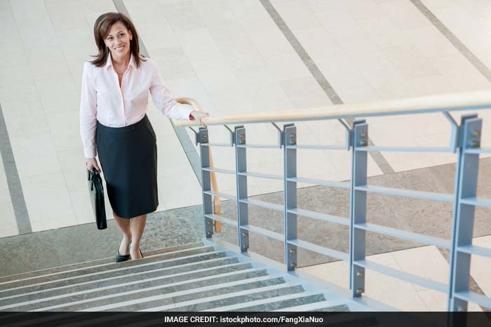 Use the stairs at work rather than using the lift.