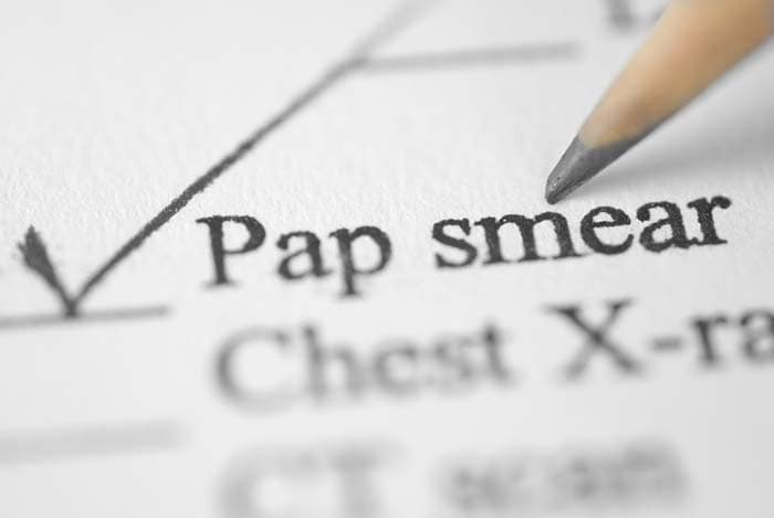Pap smear test should be done every three years or yearly if at higher risk for cervical or vaginal cancer.