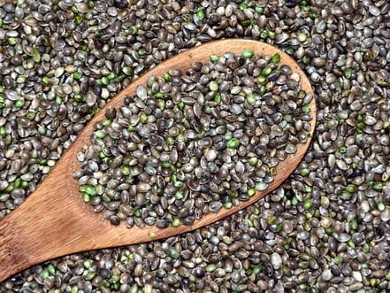 Hemp seeds contain a perfect balance of omega-3 and omega-6 fatty acids, along with high-quality protein. This combination helps regulate metabolism and reduce fat storage. The protein content in hemp seeds also aids in building lean muscle, which increases fat-burning capacity.