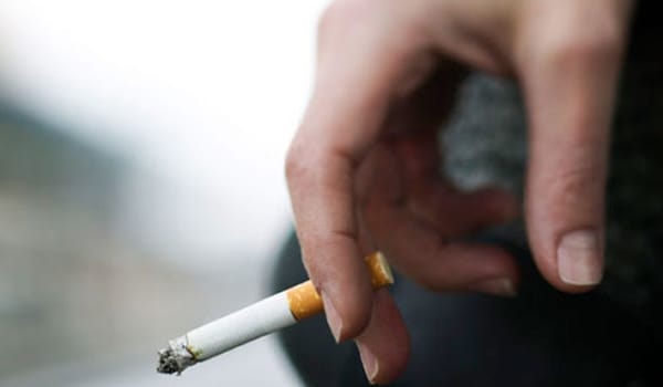 Smoking and smokeless tobacco also cause between 60% and 93% of cancers of the throat, mouth, and oesophagus. Smokers also have higher rates of leukaemia and cancers of the kidney, stomach, bladder, and pancreas. About 30% of cervical cancers have been attributed to both active and passive smoking.