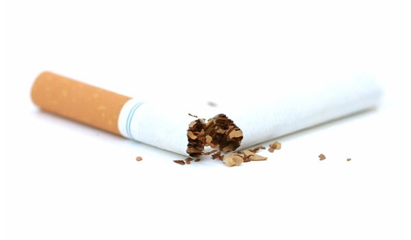 Smoking causes deposition of fatty deposits in the blood vessels, which slow down the blood flow and resulting in stroke.