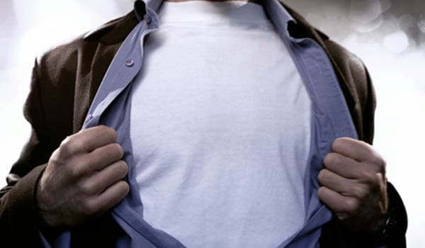 High quality undershirts made of cotton or just a T-shirt help absorb body sweat and make it evaporate fast.
