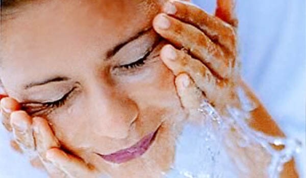 Keep your skin very clean. Limit washing your face to two or three times a day. Too much washing will stimulate your skin to produce more oil.