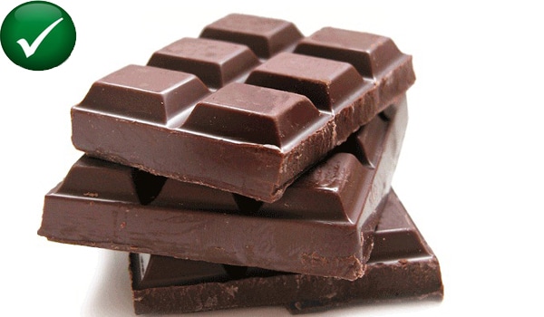 Chocolate and cocoa are low in purines and thus, help lowering uric acid.