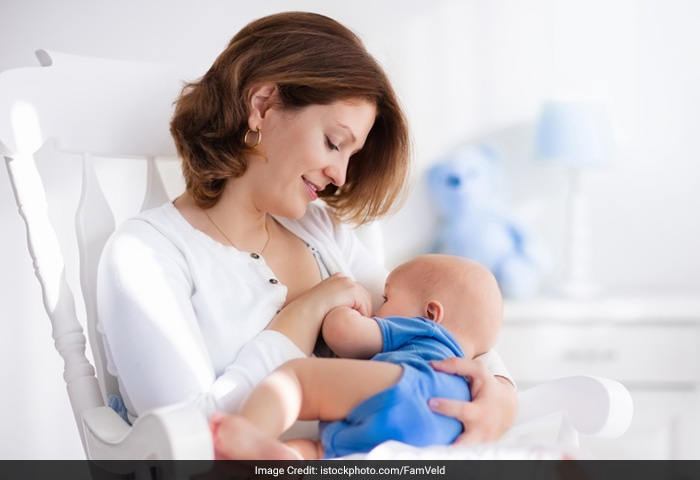 On joining work, the mother should breastfeed early in the morning.