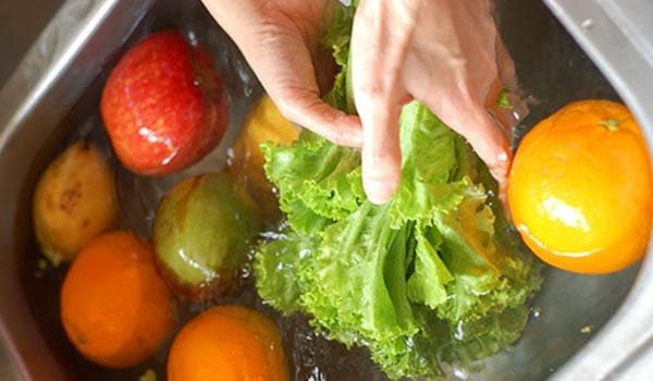 Proper washing and cleaning of fruits and vegetables before consuming raw is necessary.