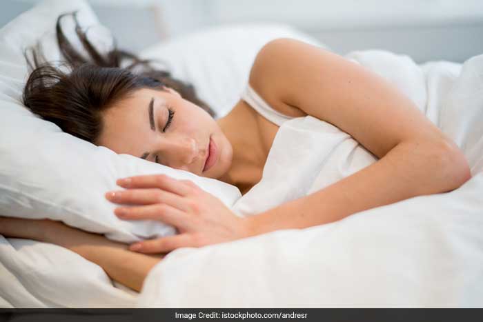Sleep helps regulate your body's metabolism and helps you stay fresh. Take 6-8 hours sleep daily for a healthy and younger looking skin.