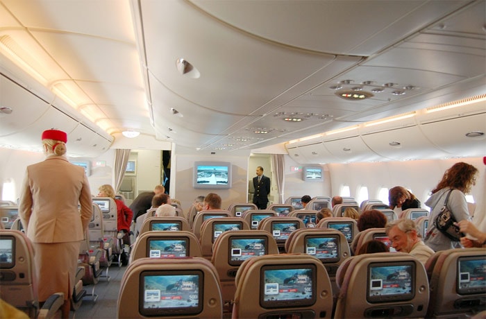 Inside A380, the world's largest passenger aircraft